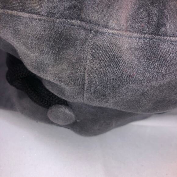 Marc Jacobs Gray w/black rope detail Newsboy Hat